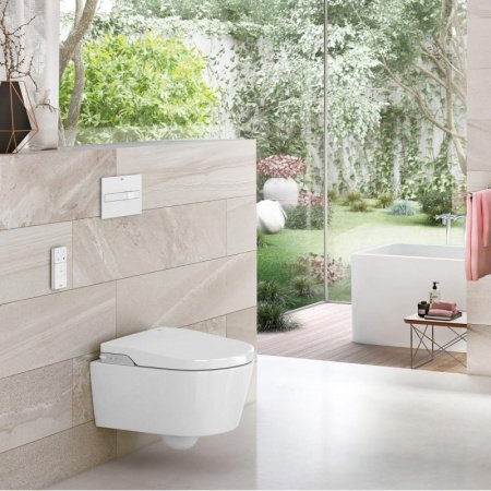 Унитаз биде Roca Inspira 803060001 подвесной с сиденьем Микролифт