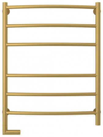 Полотенцесушитель электрический Сунержа Галант 2.0 80х60 золото матовое, подключение правое