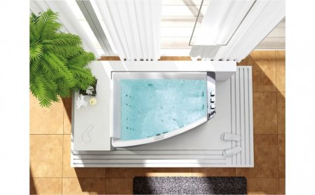 Акриловая гидромассажная ванна Orans OLS-BT65100X L