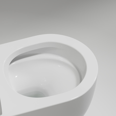 Унитаз подвесной безободковый Ceramica Nova Modena Rimless CN6063 белый