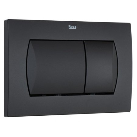Кнопка смыва для унитазов Roca Active 62B 8901160B6 черный матовый