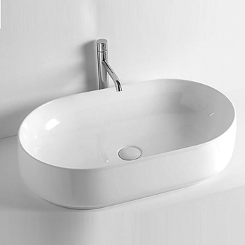 Раковина накладная 70см Kerasan F10 460601 белый