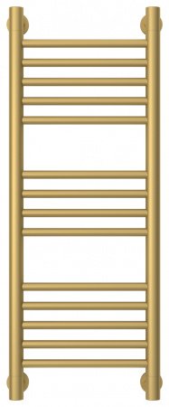 Полотенцесушитель водяной Сунержа Богема+ 80х30 перемычка прямая, золото матовое