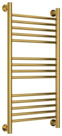 Полотенцесушитель водяной Сунержа Богема+ 80х40 перемычка выгнутая, золото