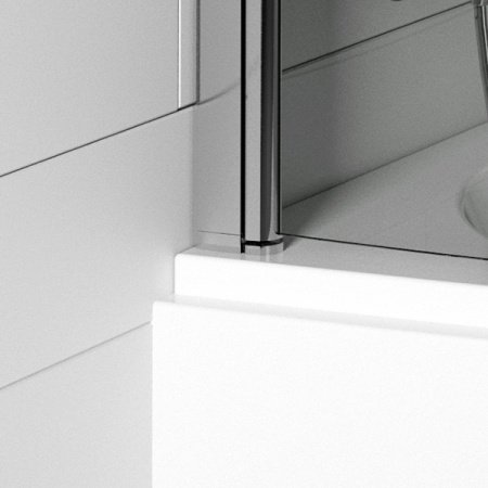 Шторка для ванны Riho Nautic 3000 Lyra 89x150 Хром