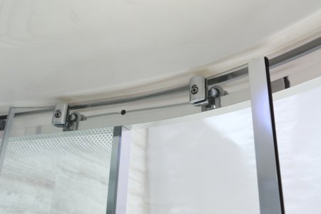 Душевая кабина Black&White G5501 80x80x220 профиль хром глянцевый, стекло прозрачное