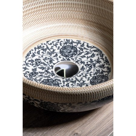 Раковина накладная 41см SAPHO PRIORI PI011 бежевый