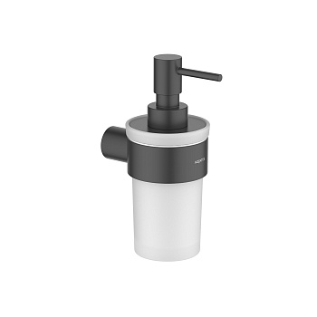 Дозатор для мыла Aquatek Лира AQ4405MB черный матовый