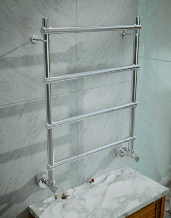 Полотенцесушитель водяной Margaroli Sole 442-4 4424704CRN 720х535 хром