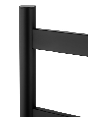 Полотенцесушитель электрический напольный WONZON & WOGHAND ESSEN, Черный матовый (WW-A406-MB)