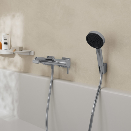Смеситель для ванны Hansgrohe Tecturis E 73420000 хром