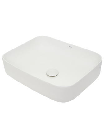 Раковина накладная 50см AQUAme AQM5010MW белый матовый