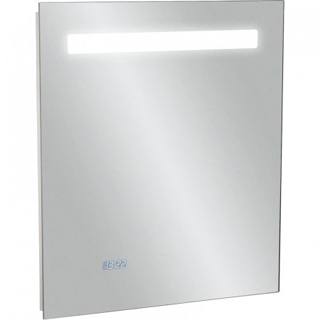 Зеркало Jacob Delafon Parallel 60 с часами со светодиодной подсветкой