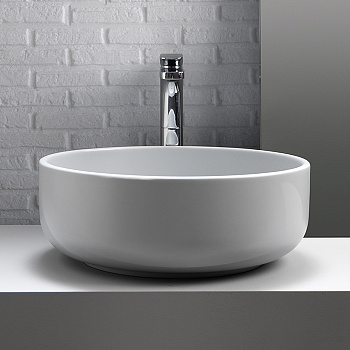 Раковина накладная 46см Kerasan Ciotola 430201 белый