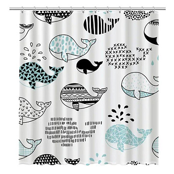 Штора для ванной Fixsen Flux, FX-2511