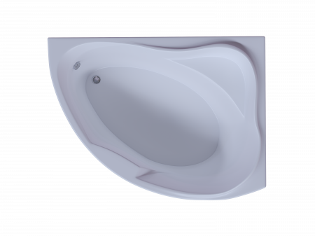 Акриловая ванна Aquatek Альтаир 158x119 см R пустая с фр.экр. вклеенный каркас