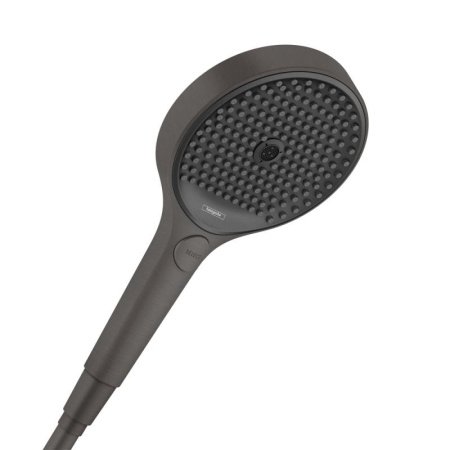 Душевая лейка Hansgrohe Rainfinity 130 3jet 26864340 хром черный шлифованный