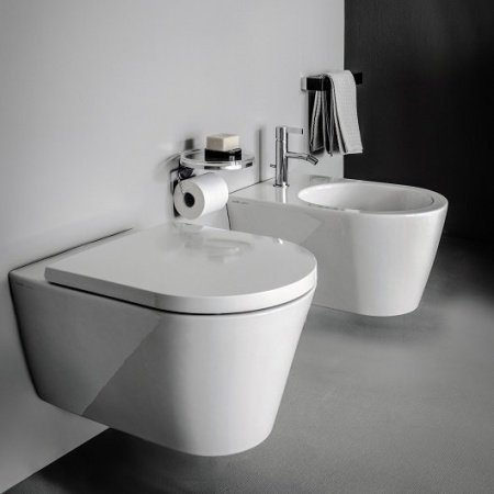 Унитаз Laufen Kartell Rimless 8.2033.7 подвесной без сиденья