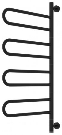 Полотенцесушитель электрический Сунержа Парео 97.8х53.5 черный матовый