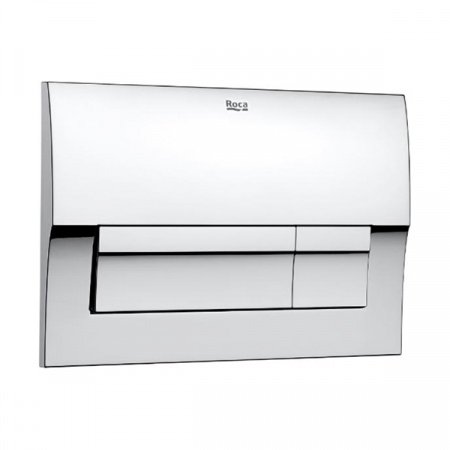 Комплект унитаза с инсталляцией Roca The Gap 893104100 с сиденьем и кнопкой смыва Хром