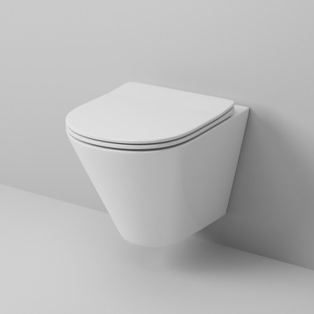 Унитаз подвесной Grossman GR-4477S белый, с сиденьем микролифт