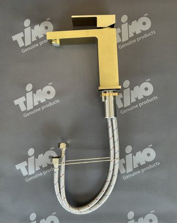 Смеситель для раковины Timo Selene 2061/17F золото матовое