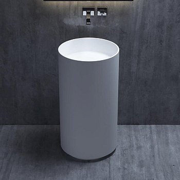 Раковина напольная 45см Salini Armonia 130111SM белый матовый