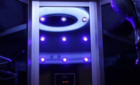 Душевая кабина Timo Standart T-1100 100x100x220 профиль хром матовый, стекло прозрачное