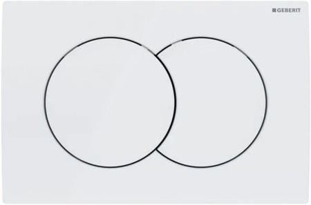 Унитаз с инсталляцией подвесной GEBERIT Selnova 500.153.07.1 клавиша смыва белый