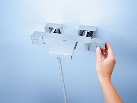 Термостат для ванны с душем Grohe Grohtherm Cube 34497000 хром