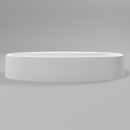 Умывальник WHITECROSS Obsidian D 65x37 (белый мат) иск. камень