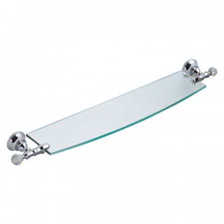 Стеклянная полка Webert Karenina 73 KA500701 Хром кристаллы Swarovski