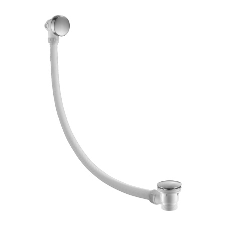 Слив-перелив для ванны Benesque 59010102 никель брашированный