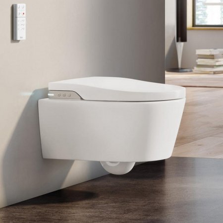 Унитаз биде Roca Inspira 803060001 подвесной с сиденьем Микролифт