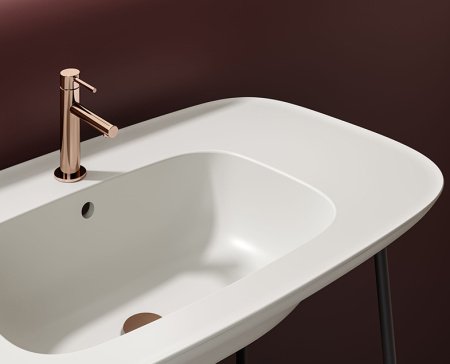 Смеситель для раковины Vitra Origin A4255626 медь