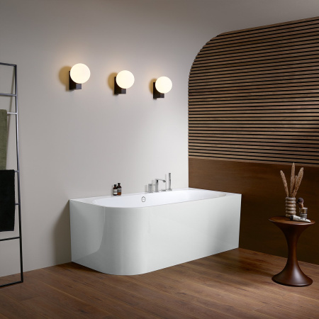 Квариловая ванна Villeroy & Boch Oberon 2.1 180х80 UBQ180OBN9CR00VD-01 белая, установка в правый угол