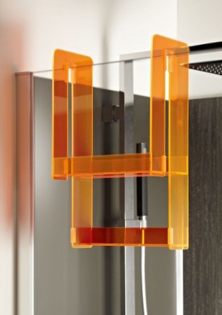 Шторка на ванну Jacob Delafon Bain Douche Malice 95x150 Хром стекло прозрачное