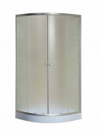 Душевой угол Niagara NG-003-08N 80x80x195 профиль хром матовый, стекло матовое