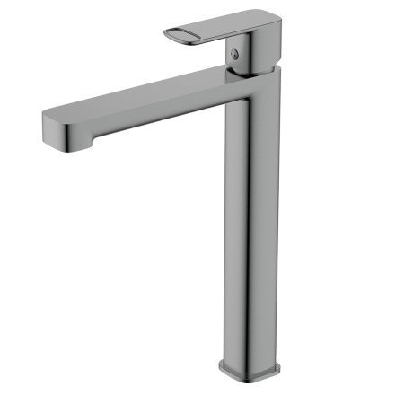 Смеситель для раковины AQUAme Parma AQM6614GM вороненая сталь