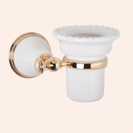 Стакан TW Harmony TWHA109bi Хром/белый