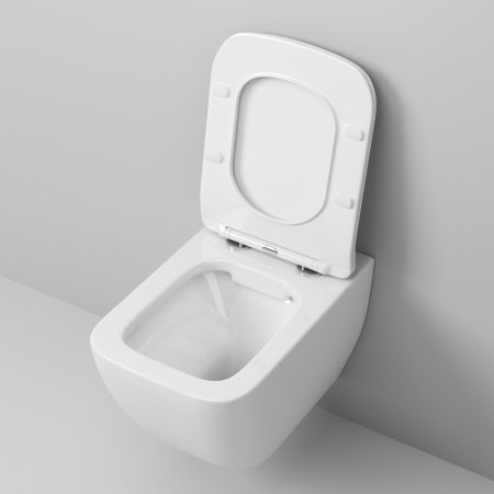 Унитаз подвесной Grossman GR-4447S белый, с сиденьем микролифт