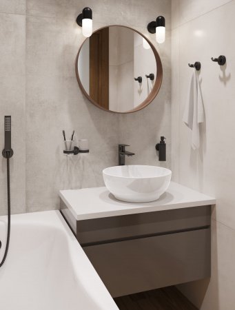 Раковина встраиваемая сверху 40см Sanita Luxe Art ART40SLWB01S белый