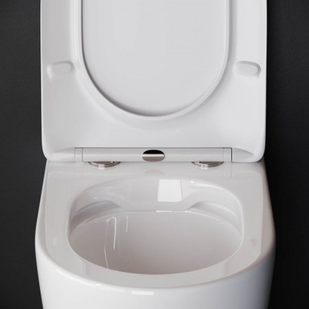 Унитаз приставной Ceramica Nova Highlight CN1812 белый