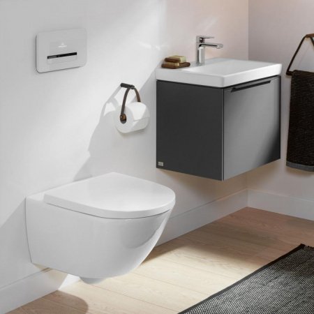 Унитаз подвесной Villeroy & Boch Subway 3.0 4670TS01 белый, с сиденьем микролифт