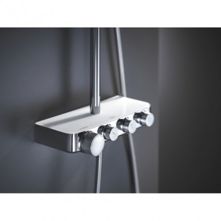 Душевая стойка Grohe Euphoria SmartControl System 26507LS0 белый/хром