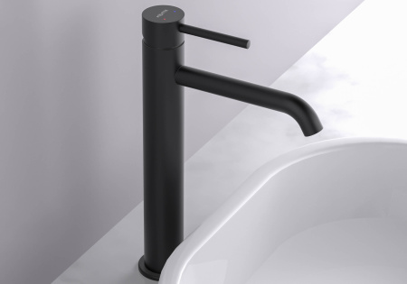 Смеситель для раковины Aquatek Европа AQ1304MB черный матовый