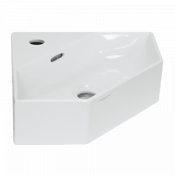 Раковина подвесная 50см Sanita Luxe Line LIN35SLWB01 белый