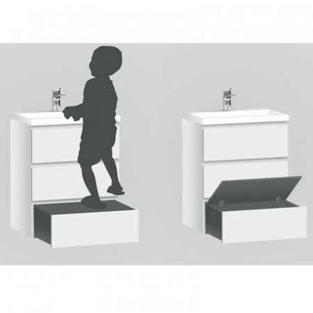 Тумба под раковину AM PM Gem S 60 Светлый дуб