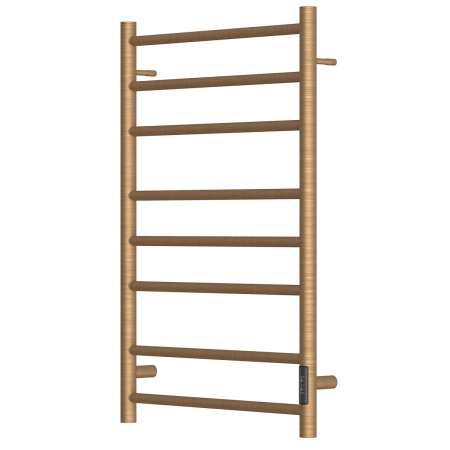 Полотенцесушитель электрический Point PN10858BR П8 500x800 диммер справа, бронза