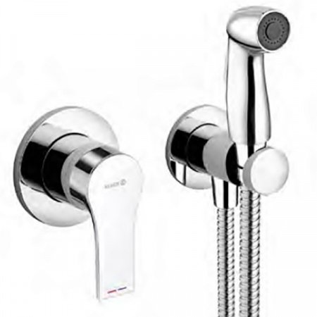 Гигиенический душ со смесителем Kludi Zenta SL 489990565 Хром